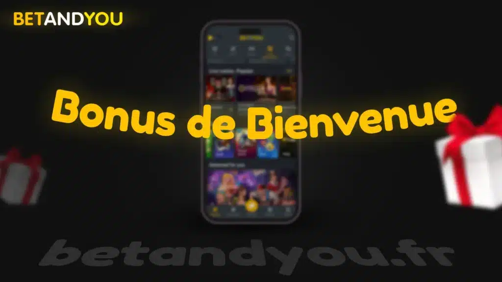 Bonus de bienvenue au casino Betandyou