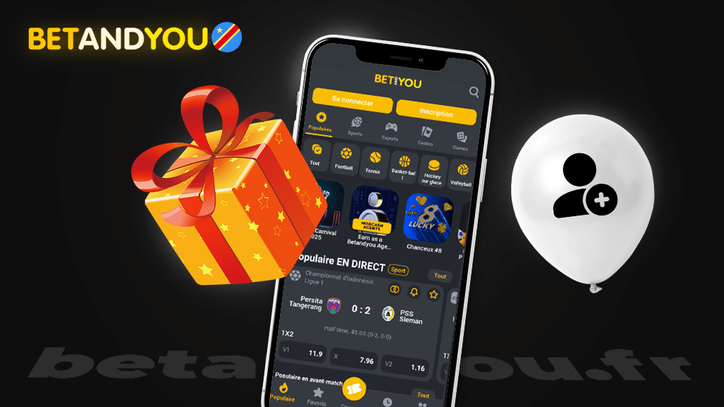 Betandyou RDC : inscription, application, bonus