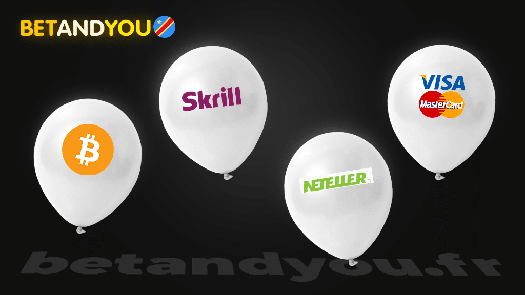 Les moyens de paiement disponibles sur Betandyou RDC