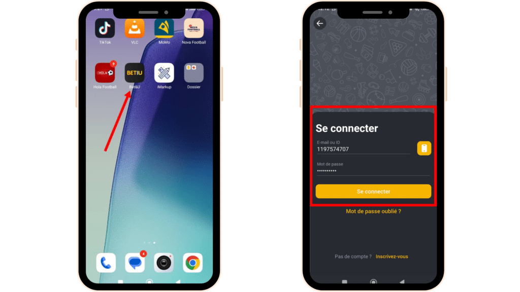 Dépôt sur Betandyou